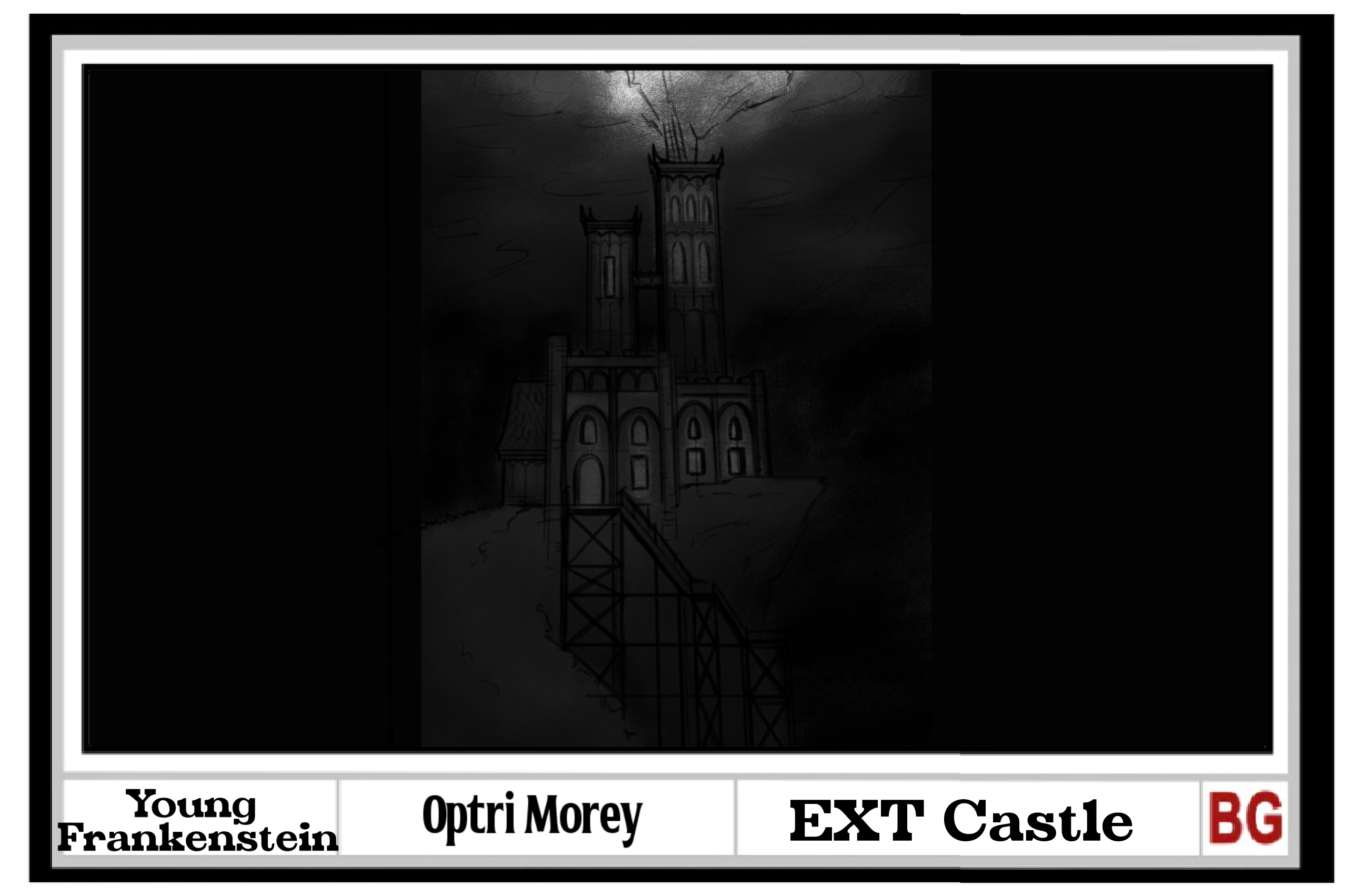 EXT. Frankensteins Castle